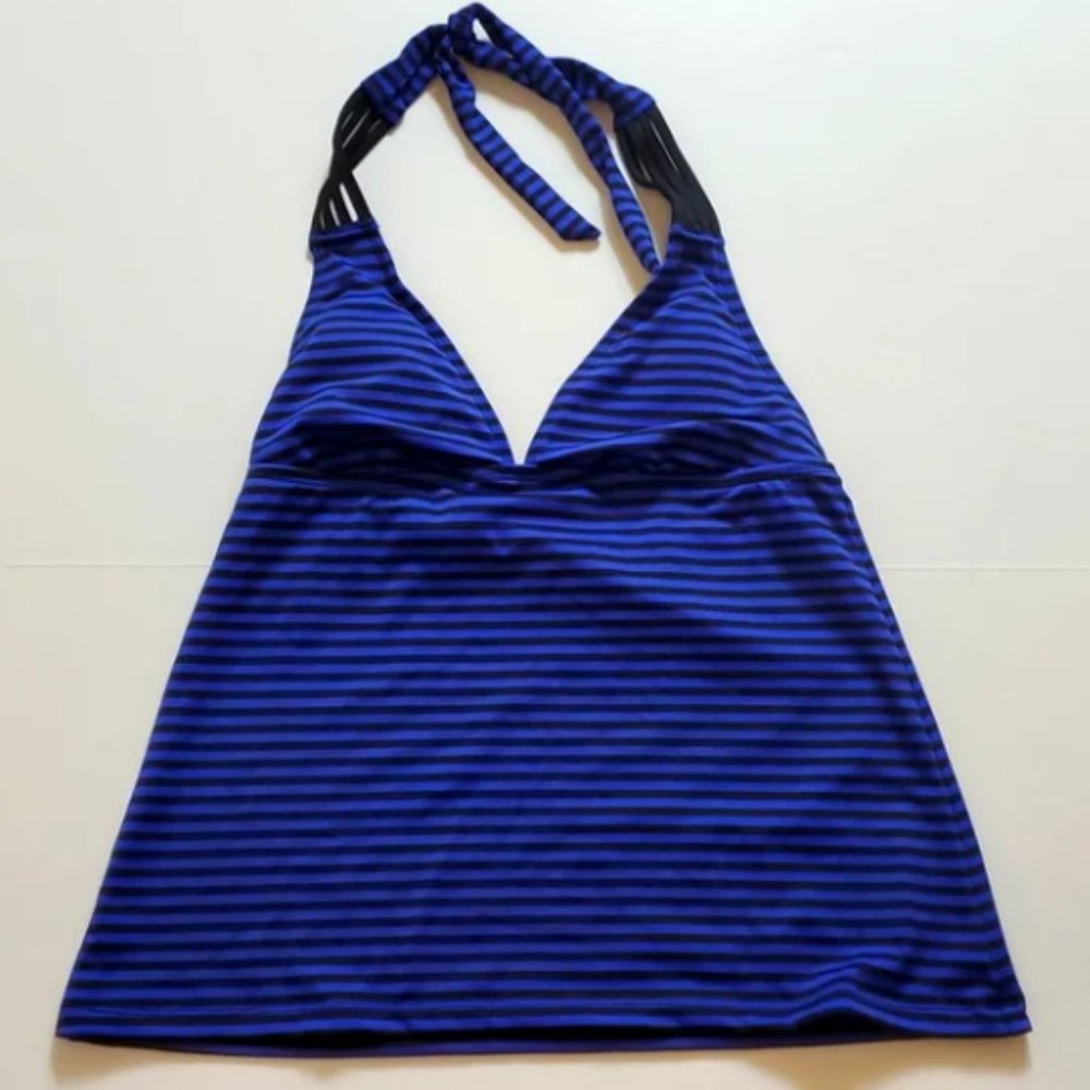 Purple and Blank Mossimo Tankini Top Size Medium